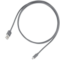 【享最高折300】SilverStone 銀欣 CPU01C 深灰 USB Type-A轉Micro-B 1.8m 傳輸線/SST-CPU01C-1800