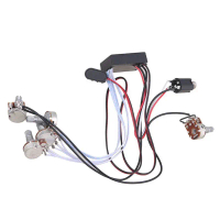 Bộ cân bằng EQ 3 băng tần Preamp, hệ thống điều khiển âm thanh Bass Guitar, thích hợp cho bộ khuếch 
