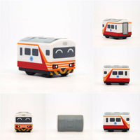 台鐵紅斑馬自強號 EMU1200型 鐵支路迴力小火車 迴力車 火車玩具 QV017 TR台灣鐵道