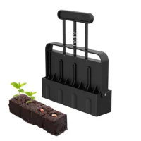 Manual Earth Block Maker Soil Blocker Plug Seedling Potting Soil Block maker Tool for Seedlings Transplants Garden Tools