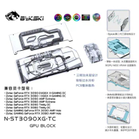 Bykski Water Block for Zotac RTX3080 /3090 X-GAMING OC /AMP Holo /Trinity GPU Card/ Active Backplate Cooling/ Copper Radiator