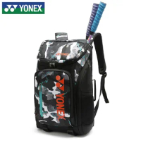 YONEX High Quality Badminton Racket Bag Tennis Racket Bag Multifunctional Sports Backpack With Shoe Box Large Capacity Unisex