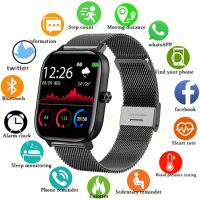 2020 New Color Screen Smart Watch Women men Full Touch Fitness Tracker Blood Pressure Smart Clock Women Smartwatch for Xiaomi