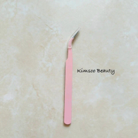 KIMSOO Pinset Tweezer Bengkok / Pinset BuluMata /Pinset Sticker/ Eyelash Extension/Serbaguna