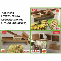 Pengiris Bawang Merah Kayu Jati Asli 100% Pasti Promo