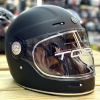 🛵大葉騎士部品《出清大特價》TORC T1 素色 消光黑 黑 樂高帽 全罩式 安全帽 全罩安全帽 復古 哈雷 偉士牌