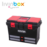 【livinbox 樹德】TB-802 工具箱  - 紅黑色