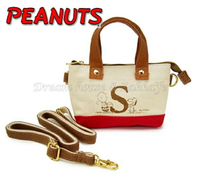 日本正版 PEANUTS 史努比 Snoopy 可斜背 小物袋/手機袋/萬用袋/隨身包 《 可直接觸控手機喔 》★ Zakka'fe ★