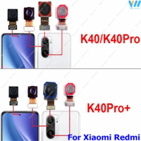 Front Rear Camera For Xiaomi Redmi K40/ K40 Pro Plus/K40 Gaming K40S Main Back Front Selfie Samll Facing Camera Flex Cable Parts