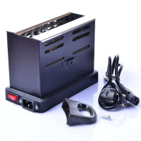 Mudah alih Mini arang dapur 800W elektrik untuk pembakar Hotplate relau dapur rumah masak pemanas kopi Cooker Dorm RV