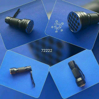 lampu senter pocket UV ultraviolet LED lampu uang