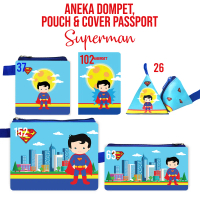 Dompet Superman Tempat Pensil Stationary Pencil Case Karakter