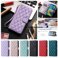P60Pro Etui For Huawei P60 Pro Leather Flip Case For Huawei P 60 P50 P40 P30 P20 Pro P 40 lite Case Fashion Magnetic Phone Cover