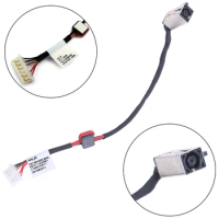 1Pc Laptop power socket DC power jack cable socket for dell inspiron 14-5455 15-5558 KD4T9 DC30100UD00