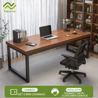 Office Table 160CM Timber wooden Computer Desk PC Laptop Table Big Storage Gaming Table Furniture St