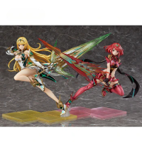 In Stock Genuine GSC Good Smile Xenoblade 2 Anime Figure Pyra Mythra 1/7 PVC Action Figure Statue Model Toys Doll Gift