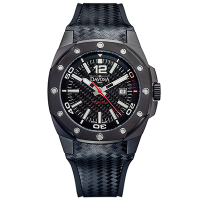 DAVOSA NEW Titanium 極限競技純鈦套裝組-碳纖維錶面/PVD黑47mm