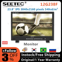 SEETEC 12G238F 23.8inch 540cd/m² 4K/8K Broadcast HDR Monitor 12G-SDI UltraHD 3840x2160