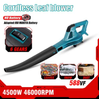 4500W Powerful Blower 22900mah Lithium Battery 6Speed Cordless Leaf blower Electric Blower Cordless blower Snow Blower