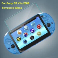 Anti-Fingerprint Screen Protector Handheld HD Anti-Scratch Protection Film Durable Tempered Glass for PSV 2000/PS Vita