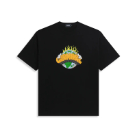 CARNIVAL CNVFW25T008BK DISASTER OVS T-SHIRT BLACK