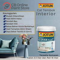 CAT TEMBOK JOTUN - SAGE GREEN 6013 - GALON COVERPLUS SHEEN