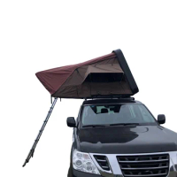 2-3 Person Suv Aluminum Waterproof Car Roof Top Tent Big Car Camping Roof Top Hard Shell Tent