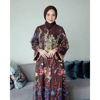 Abaya Dress by Sarah The Label L Mahogany