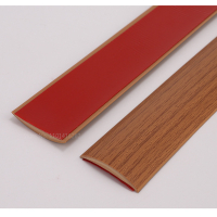（HOT）Width 5cm Wood Grain Skirting Board Self-adhesive For Floor Edge Threshold Vinyl 3D Stickers Cover Baseboard Pvc Flat Skirtboard