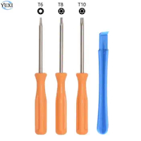 YuXi Torx T6 T8 T10 Screwdriver Game Tools Kit for Xbox One Series Elite X S Slim Controller Opening Disassemble Repair Parts