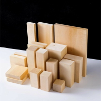 高檔椴木雕刻木料純手工DIY新手練手木雕木方原實木塊板軟木材料/木板/原木/實木板/純實木板塊