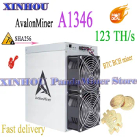 New Avalonminer A1346 miner 120T 123T 126T ASIC Bitcoin BTC mining Better than Avalon A1246 A1366 An