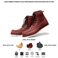REDWING BOOTS - SEPATU SAFETY ORIGINAL ARBOO FOOTWEAR Pergelangan kaki