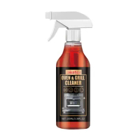 Professional Oven &amp; Grill Cleaner Heavy Duty Spray Removes Baked on Grease for Bathroom Kitchen &amp; Outdoor Use
