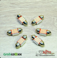 Lampu LED Mobil Festoon Plafon 18 SMD- Best Quality - Super Bright