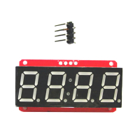 Modul paparan LED tujuh segmen 4 digit, 0.56 inci, HT16K33