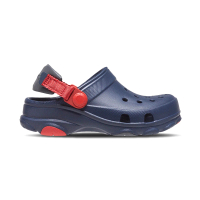 【Crocs】Classic All Terrain Clog K 女鞋 大童 藍紅色 洞洞鞋 涼拖鞋 207458-410