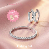 Diamond & Co - Set Perhiasan Berlian Wanita Listring