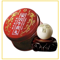 TONG REN TANG 北京同仁堂安宮牛黃丸1粒 ANGONG NIUHUANG WAN 3G