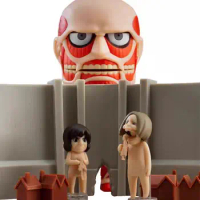 In Stock Original Colossal Titan Renewal Set Attack on Titan Anime Figure GSC1925 Anime Figurine Small Statuemodel Model Toys