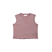 3Second Kids Girl's T-Shirt Sleeveless Body Fit Tanktop Kimmy HP-C200626 6 tahun Pink
