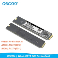 OSCOO M.2 NGFF Solid State Drive SATA3 SSD 512GB 1tb for MacBook Air A1369 A1370 2010-2011 Upgrade Capacity Apple macbook SSD