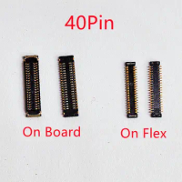 10pcs LCD Display FPC Connector On Board For Redmi NOTE 5 Note 5 Pro 6Pro Xiaomi 6X A2 Lite MI 8 Lite Screen Plug 40pin