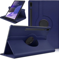 Tablet Case for Samsung Galaxy Tab S9 11" 2023 S8 S7 Plus FE 12.4" 360 Rotating Flip Leather Stand Cover Tab S8 Ultra 5G 14.6"