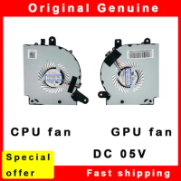 New Laptop CPU GPU Cooling Fan for MSI Bravo 17 A4DDR Br MS-17FK MS17FK DC 5V