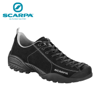 【SCARPA】MOJITO 中性 低筒登山鞋/郊山鞋/休閒鞋 Almond 黑(32605350-Black)