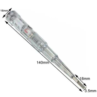 1 pcs Waterproof Induced Tester Pen Screwdriver Probe light Tester Detector 70-250V Test Pen Pencil