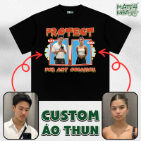 Áo Thun Nam Nữ Custom Hình In - Áo thun cặp đôi - Áo thun Graphic Tee - Boxy Tee - Baby Tee - Quà Tặ