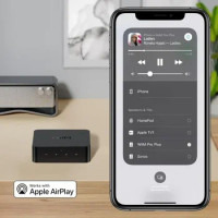 WIIM Pro Plus AirPlay 2 receiver, Chromecast audio, multi-room streaming with premium AKM DAC, voice