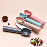 Ice Cream Scoops Stacks Thickened PP Ice Cream Digger Non-Stick Fruit Ice Ball Maker Watermelon Ice Cream Tools Kitchen Gadgets